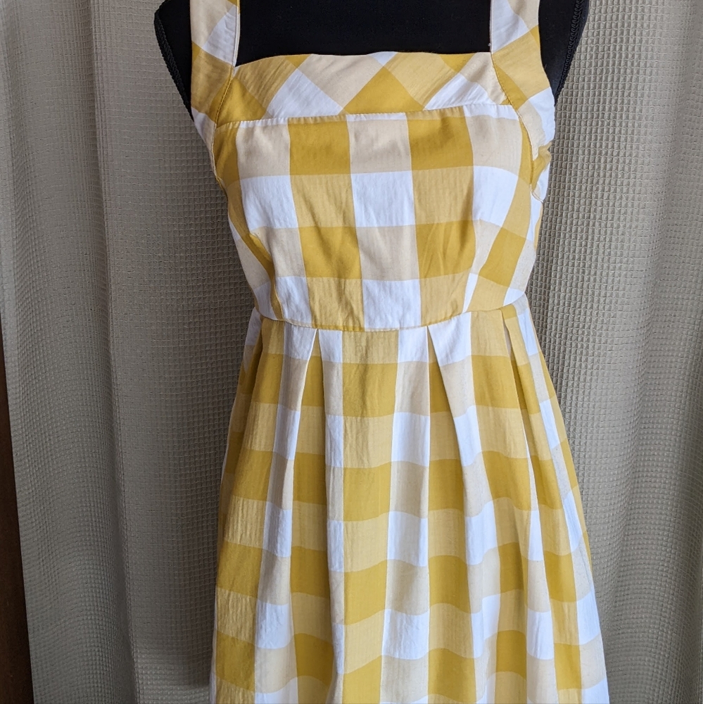 Pat Pat Small Yellow and White Sundress